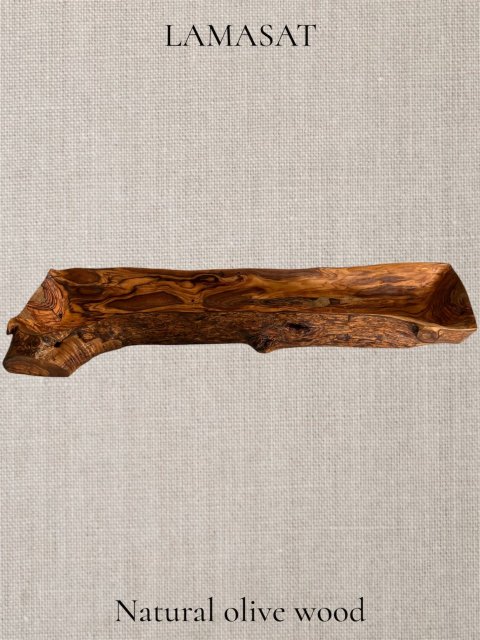 Olive Wood Centerpiece Tray 3