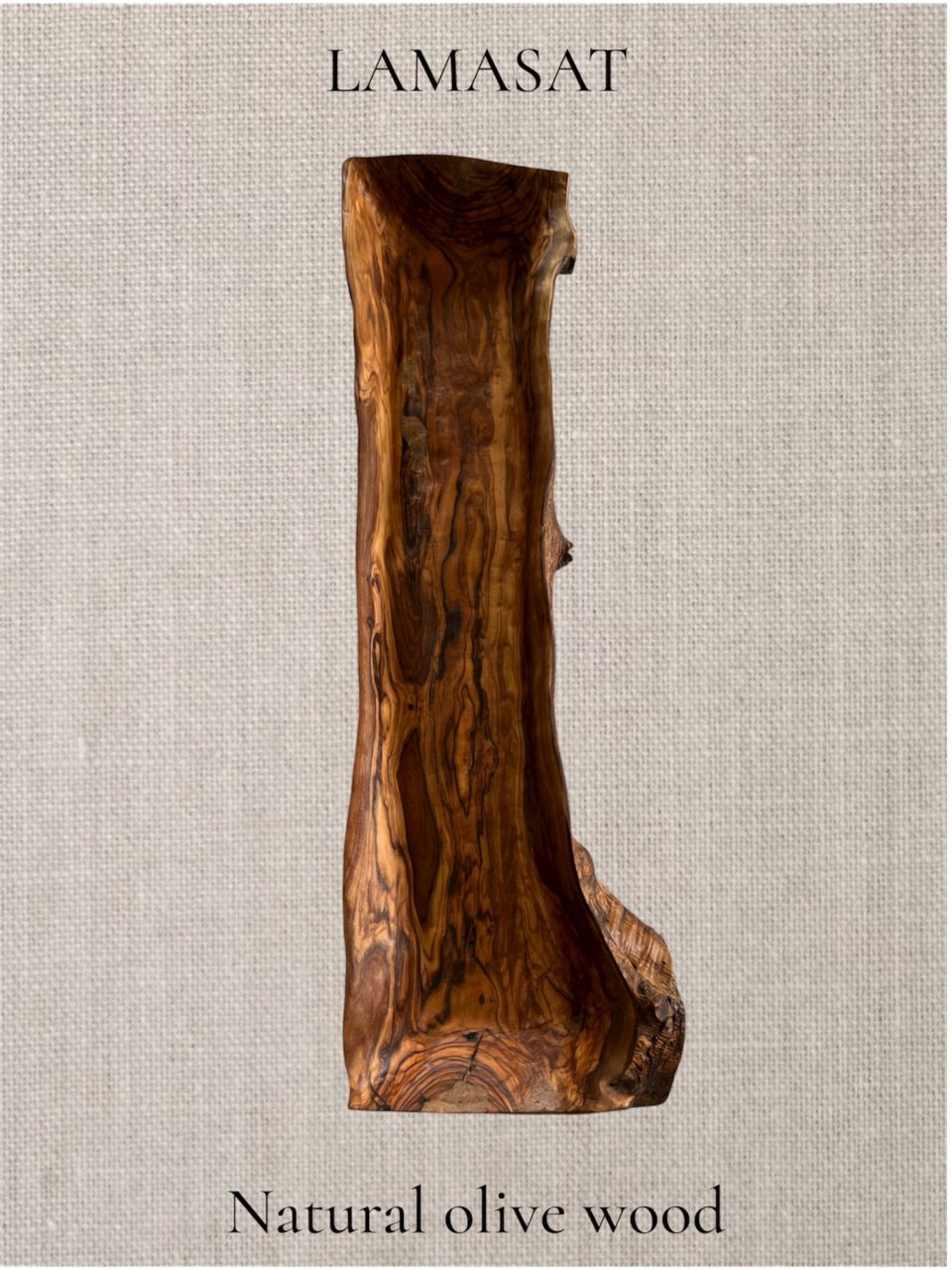 Olive Wood Centerpiece Tray