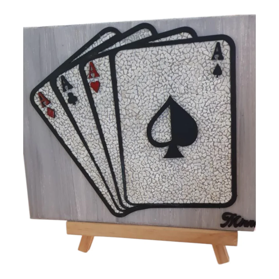 Ace - Mosaic & Paint – Artistic Handmade Combination