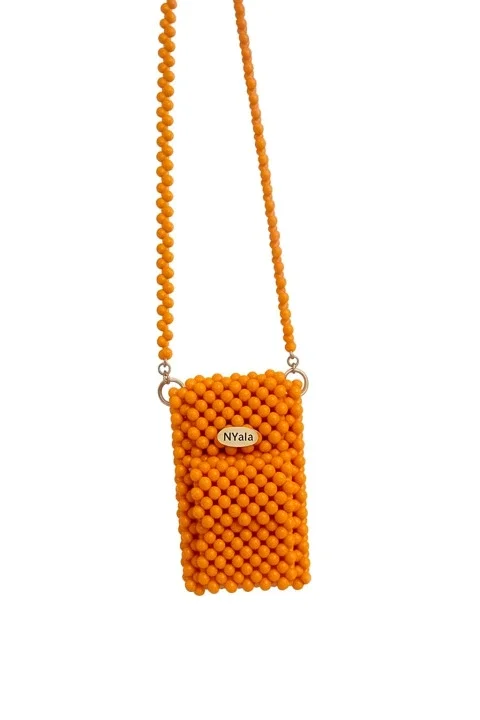 Handmade Beaded Phone Bag – Custom Colors