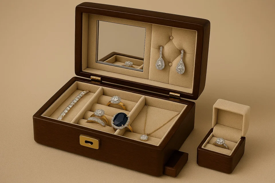 Handmade Jewelry and Beauty Box